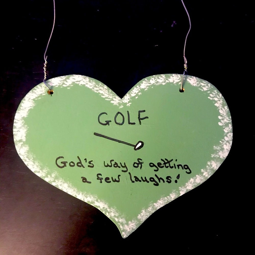 Cute Golf Sign
